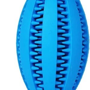 Rubber Balls for Dogs, Dog Chew Toys Balls Interactive Toys For Dog Tooth Cleaning Treat Rugby Ball,Pet Dog Toys Extra-tough Rubber Jump Toy Interactive Elasticity Ball Dog Chew Toys