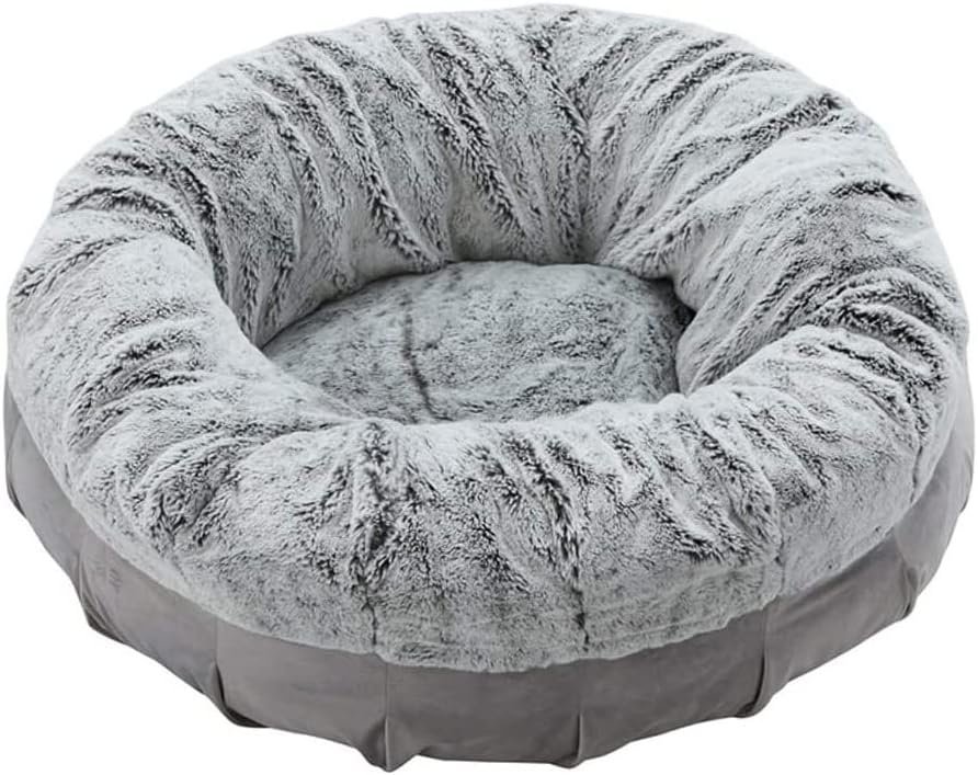 Dog Mattress Cat Dog Pet Bed Super Soft Plush Calming Mat, Surface Nest Furry Cushion For All Season Comfortable Dog Bed(85 * 28cm)