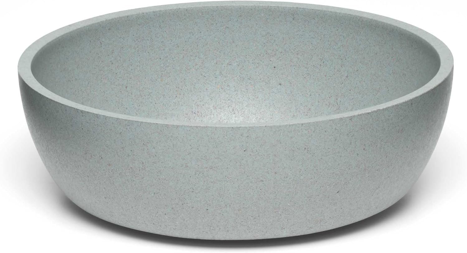 Eco-Friendly Pet Bowls & Dishes for Dog, Cats, Puppy Food and Water Bowl -Sustainable and Dishwasher Safe, Made with Real Bamboo (Small, Slate-Grey)